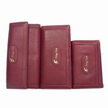 Wholesale Men's PU Leather Wallets, Measures with 3 Sizes, OEM Orders Welcomed from china suppliers