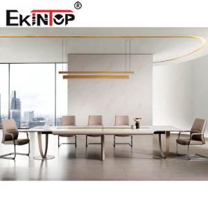 Wholesale Nordic Solid Wood Meeting Table , Multi Person Conference Room Desk OEM ODM from china suppliers