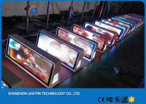 Wholesale Outdoor Double Side Taxi Top LED Display 3G WIFI Taxi Advertising Light Box from china suppliers