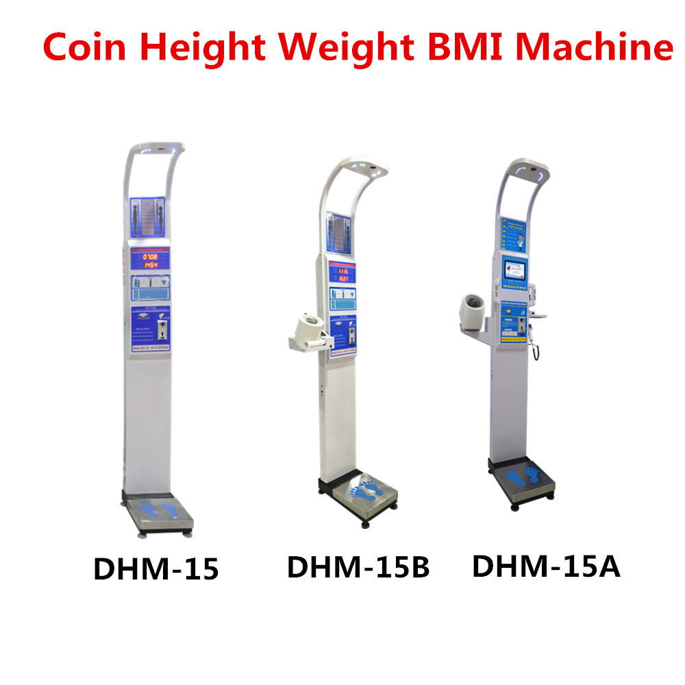 Wholesale Coin Operated Body Weight Height Scale , Professional Medical Grade Weight Scale from china suppliers