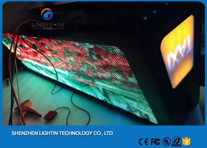 Wholesale Outdoor Waterproof IP65 P5 Ture Color Taxi LED Display 960*320mm Small Size from china suppliers