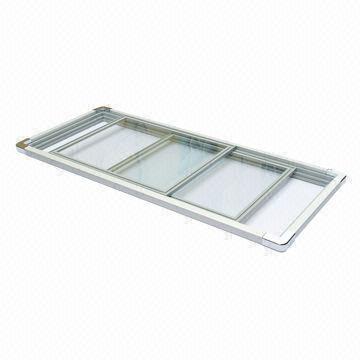 Wholesale Glass door with outer frame for island freezer, available in various sizes from china suppliers
