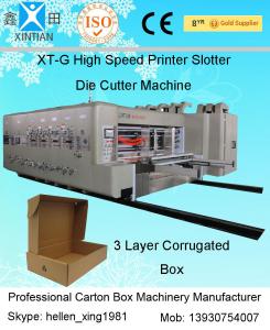 Wholesale High Speed Automatic Carton Machine Of Printing , Dynamic Balance Machine from china suppliers
