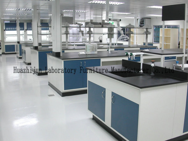 Wholesale General Size L3000*1500*850mm Steel Lab Bench Single / Double Drip Rack Type from china suppliers