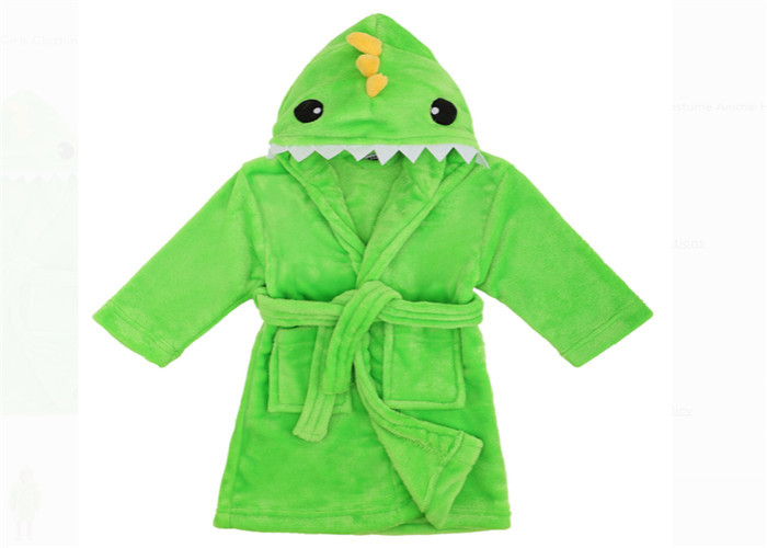Wholesale Funky Toddler Boy Bathrobe , 3-24M Infant Baby Boy Robe Environmently Material from china suppliers