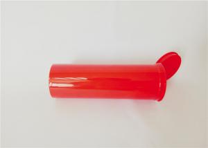 Wholesale Easy Open Opaque Red Pop Top Vials , Pop Top Jars Blocking UV Rays For Marijuana from china suppliers