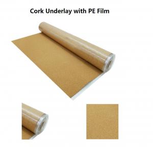 Wholesale New Style Corkment Underlay with PE Film, 200-300kg/m3 Density, Good Damp & Sound Proof from china suppliers