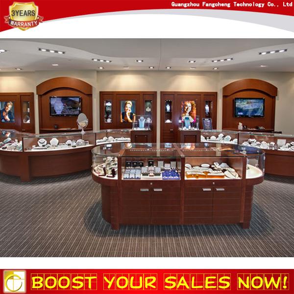 High Quality Intelligent Display Jewellery Showroom Furniture