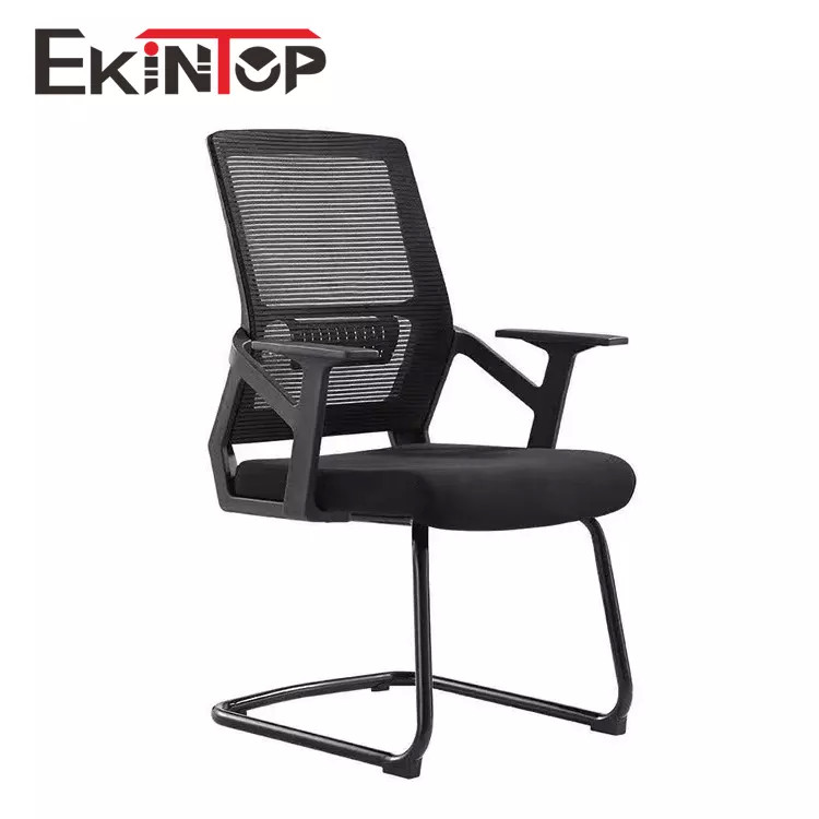Wholesale Aluminum Mesh Folding Office Chair , Bank Visitors Chairs With Armrest OEM ODM from china suppliers