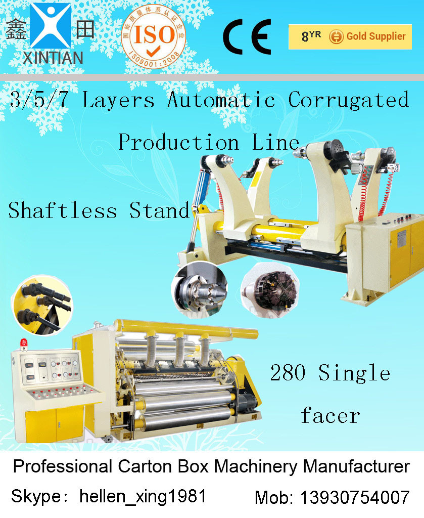 Wholesale Carton Box Paper Making Machine 180KW Corrugated Paper Sheet Cutting Machine from china suppliers