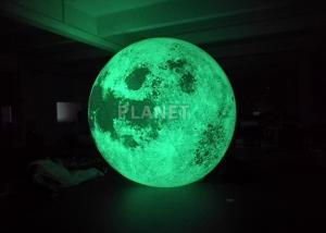 Wholesale Colorful Changing Large Inflatable Moon Ball 3m Dia Customized from china suppliers