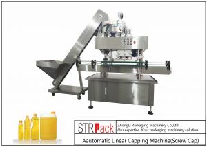 Wholesale Intelligent Electric Screw Bottle Capping Machine PCL Control Capacity 40-100 BPM from china suppliers