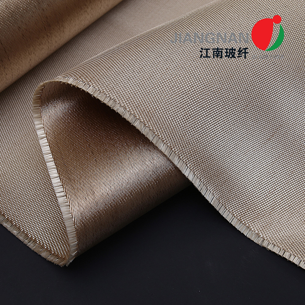 Quality Wrapping Welding Heat Treated Fiberglass Fabric Fireproof Satin Weave for sale