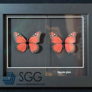 Wholesale anti(non) reflective glass picture photo frames 1.5mm 1.8mm 2mm 3mm from china suppliers