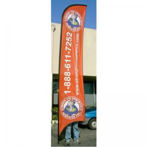 Wholesale Advertising exhibition event Feather Flag Banners H4m / 13ft Size from china suppliers