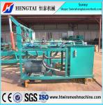 China Manufacture High Quality Semi Automatic Crimped Wire Mesh Weaving Machine