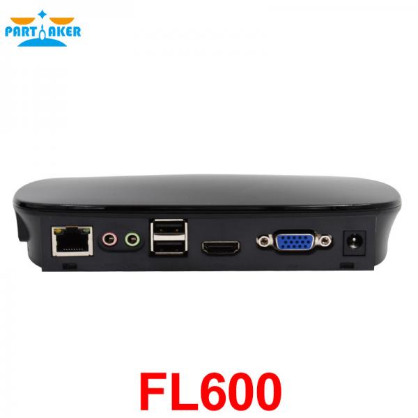Quality Thin Client FL600W Mini PC WiFi with Linux OS Cloud Terminal RDP 8.0 Quad core 1.6Ghz 1G RAM 8G Flash HDMI VGA for sale
