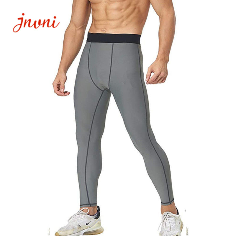 Wholesale 100% Cotton Men'S Compression Pants Performance Base Layer Running Tights from china suppliers