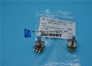 Wholesale 2K - 100K Ohm Potentiometer Push Button On Off Switch Pot Linear Shaft 15mm 3 Pin from china suppliers