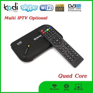 Wholesale Newest dual core tv box android box DVB S2 hd satellite receiver from china suppliers