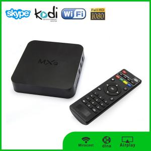 Wholesale MXQ Amlogic S805 Quad Core XBMC TV Box Android 4.4 Kitkat H. with IPTV package D from china suppliers