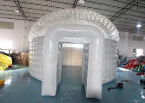 Wholesale Half Transparent PVC 6m Inflatable Christmas Igloo Tent from china suppliers
