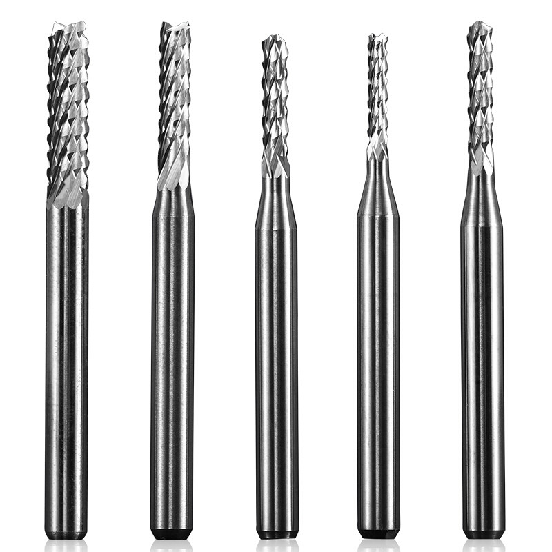 Wholesale Tungsten Carbide Corn Solid End Mill For Cutting Plastic / Plate Drilling Hole from china suppliers