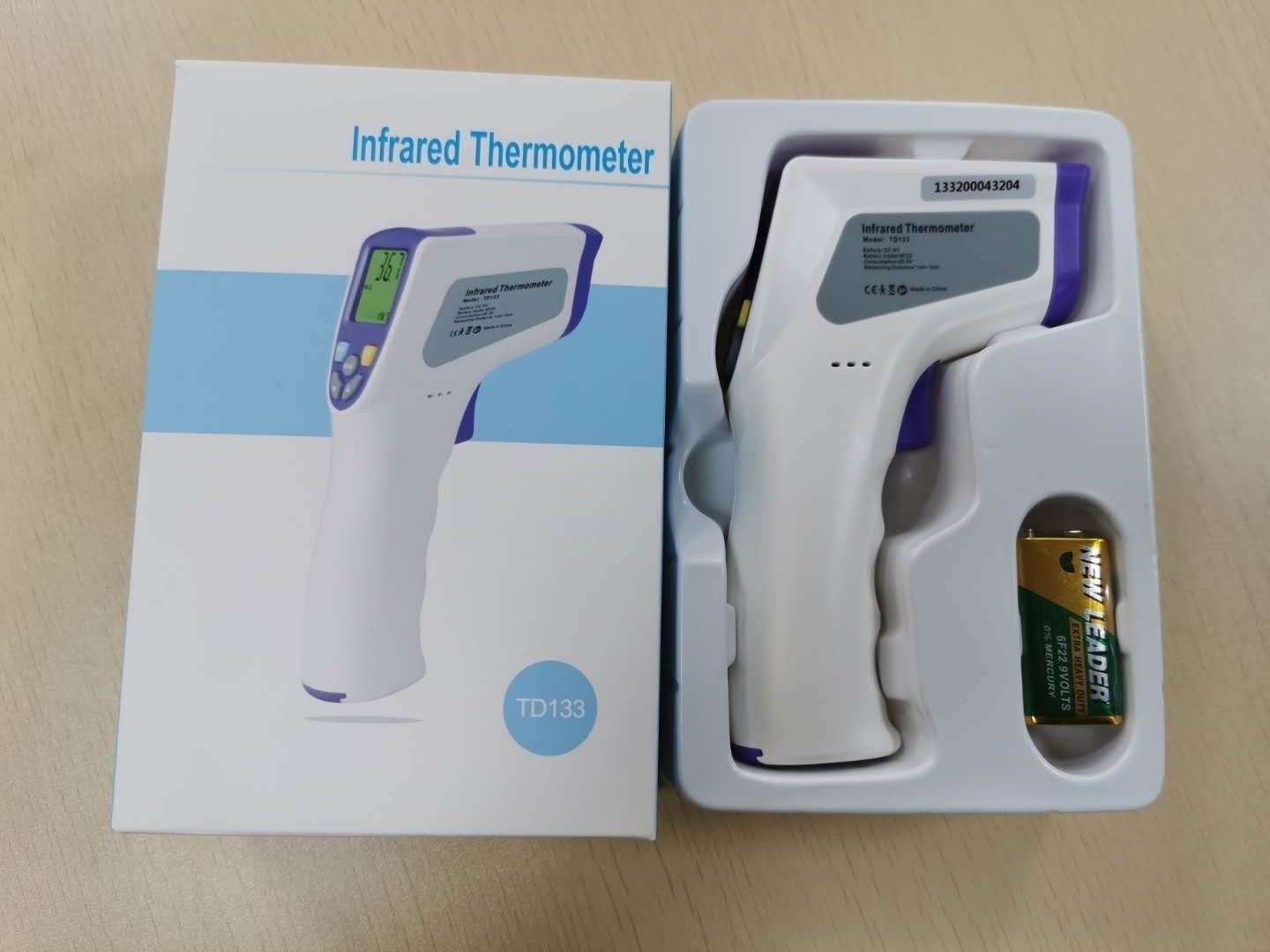 Wholesale Multiple Function FDA/CE Approval Infrared Forehead Digital Thermometer from china suppliers