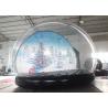 Buy cheap 3M 4M Large PVC Christmas Snow Globe Inflatable Snow Globe Ball Photo Booth from wholesalers