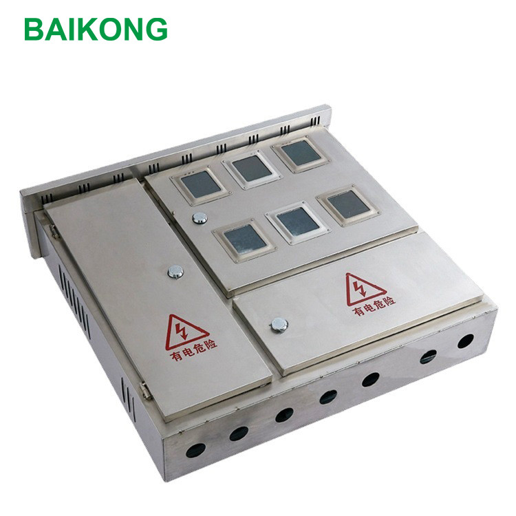 Wholesale 400A 6 Bit AC 3 Phase Meter Box Enclosure Rainproof Dust Proof from china suppliers