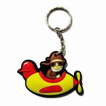 Wholesale 3D Soft PVC Keychain, Suitable for Promotional Gifts, Customized Logos and Designs are Accepted from china suppliers