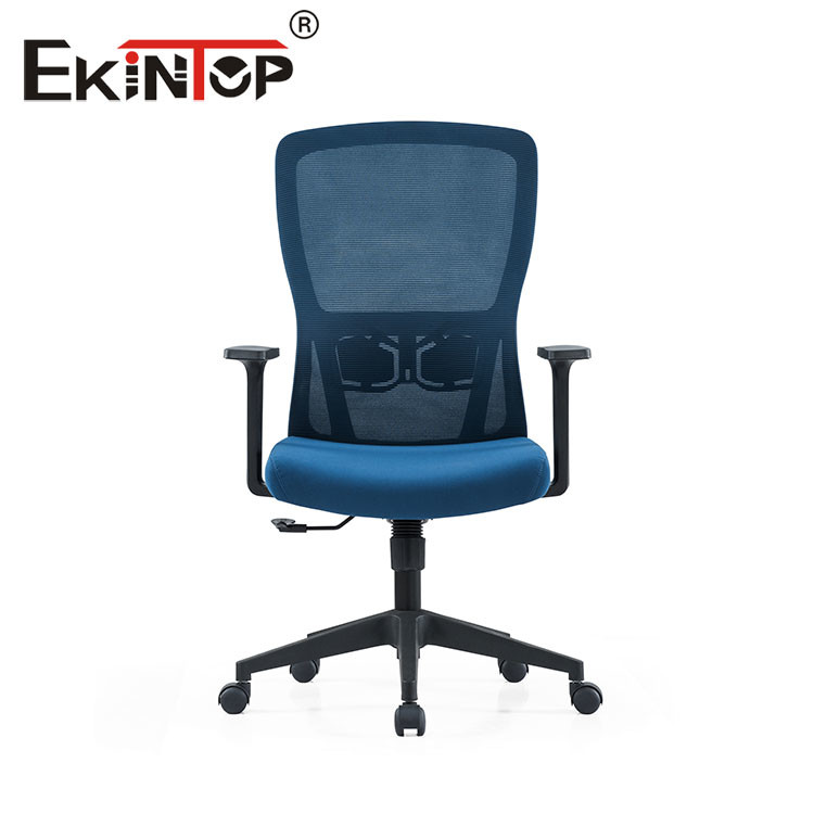 Wholesale Blue Swivel Mesh Back Ergonomic Office Chair Multipurpose For Officeworks from china suppliers