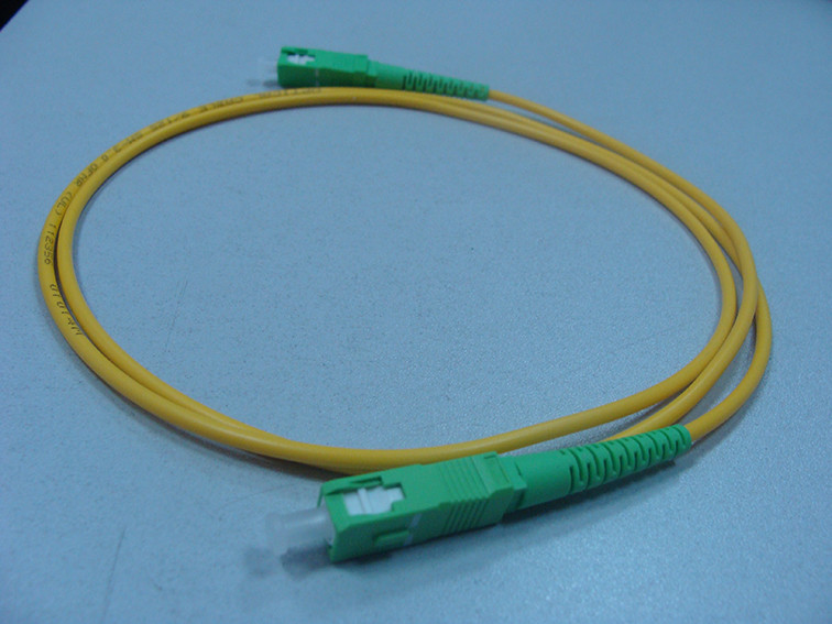 Wholesale Simplex 2.0mm LSZH Fiber Optic Patch Cord SC / APC Connector to SC / APC SM from china suppliers