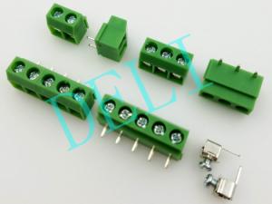 Wholesale Wire To Board PCB Pluggable Terminal Block Pitch 5mm DL126R-XX-5.0 AC2000V/1 Min from china suppliers
