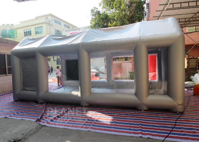 Wholesale 7m Long Inflatable Spray Booth With Blower Fire - Retardant EN14960 SGS CE from china suppliers