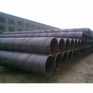Wholesale Spiral steel welded pipes, surface with oil, paint or FBE/3PE coating  from china suppliers