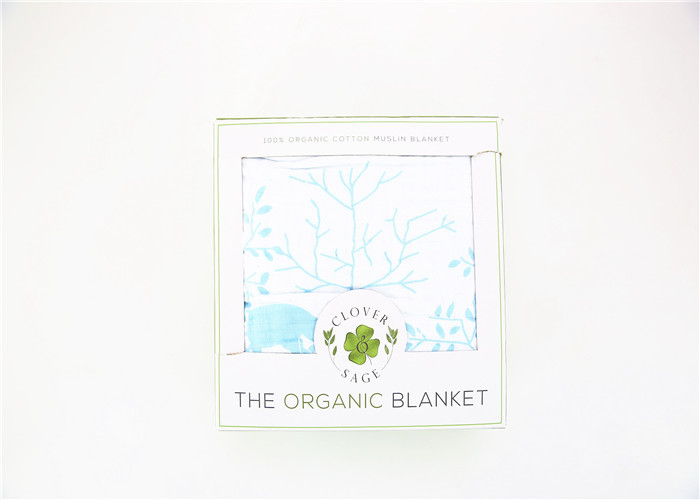Wholesale Organic Extra Soft Baby Blankets Four Breathable Layers 120X120cm Eco Friendly from china suppliers