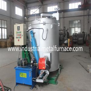 Wholesale 1400 Degree Industrial Metal Melting Furnace Copper Scraps Tilting Type Crucible Furnace from china suppliers