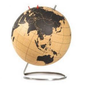 Wholesale Large Cork Globe for Map World Diameter 32mm(12.6'') from china suppliers
