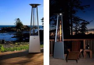 Wholesale Residential Portable Triangle Patio Heater For Any Outdoor Gathering 2.3m Height from china suppliers