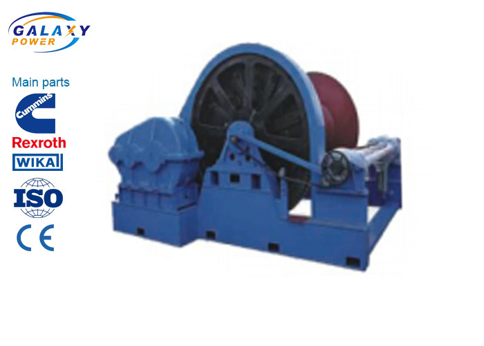 Wholesale Road Bridge Project Large Winch 100-650KN For Factory Mine Engineering Steel Installation from china suppliers