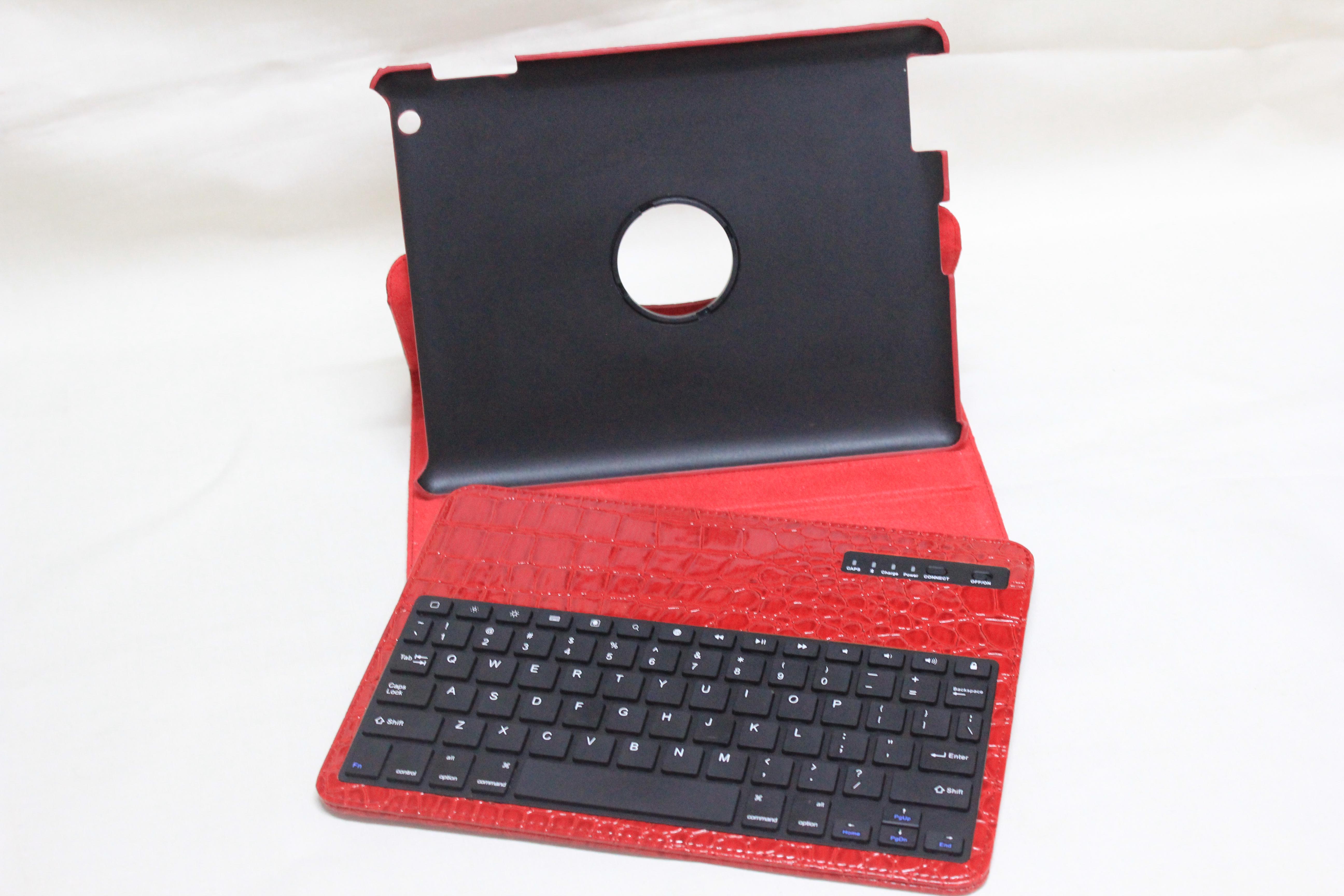 Wholesale keyboard case for ipad 234  Book Case Style, Rotating and Standable from china suppliers
