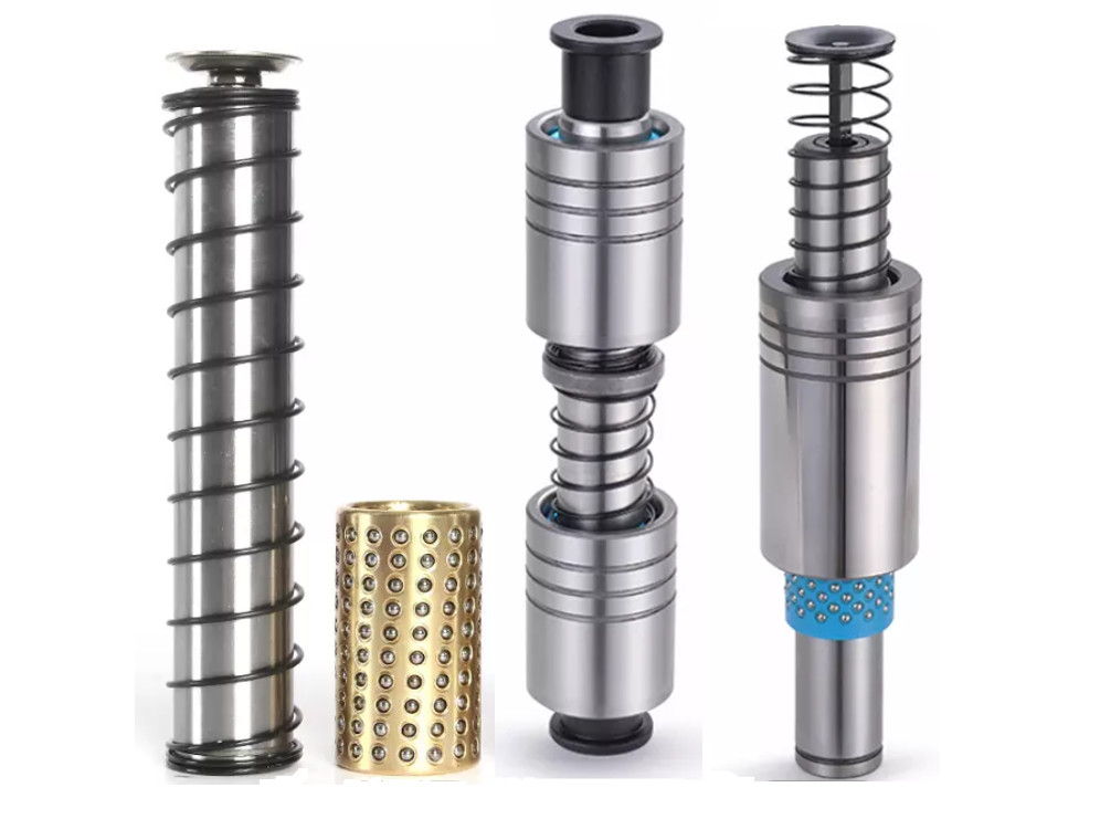 Wholesale SUJ2 Nitride Guide Post Set , Friction Bearing Support Pins Tension Rod from china suppliers