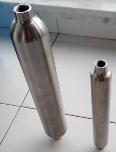 Wholesale seamless steel hydraulic gas bottle 10L from china suppliers