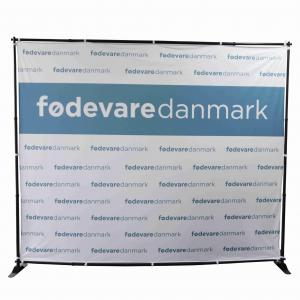 Wholesale 10' W X 8' H Step Repeat Adjustable Banner Stands Telescopic Backdrop from china suppliers