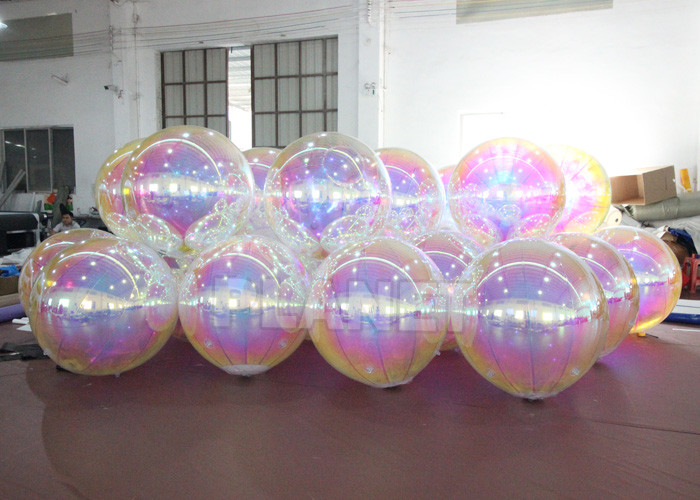Wholesale Wedding Decoration PVC Reflective Huge Inflatable Christmas Balls Giant Inflatable Mirror Ball from china suppliers