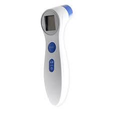 Wholesale Ear Dual Mode Portable Infrared Forehead Thermometer 2*AAA Battery from china suppliers