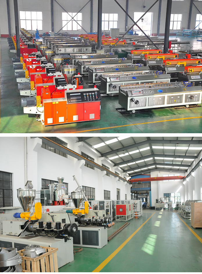 PVC wide board production line with high output