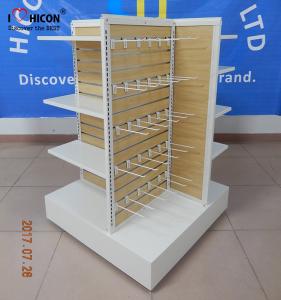 Wholesale Wooden Clothing Store Fixtures Metal 4-Way Garment Shop Display Racks Floor Standing from china suppliers