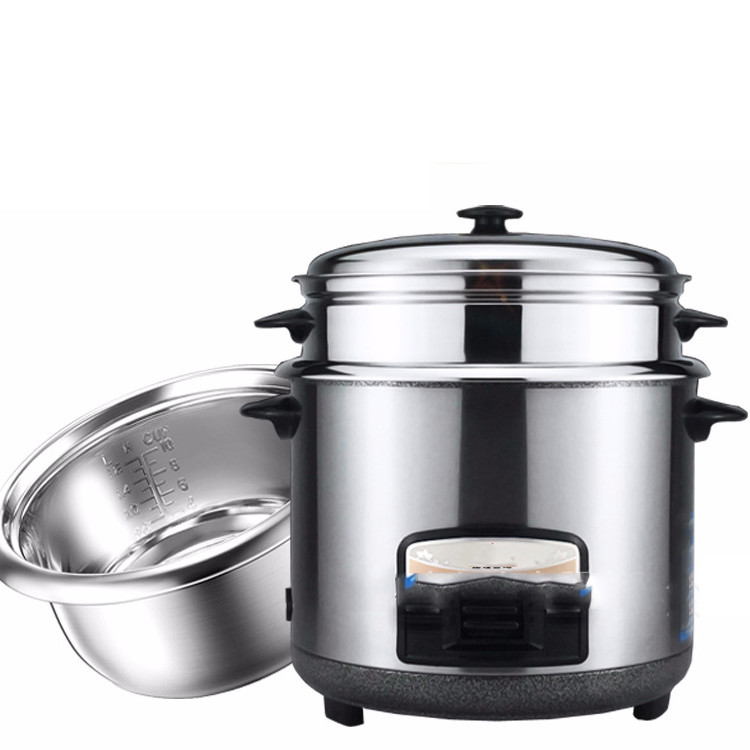 Wholesale Hot sale 6L 1000W electric rice cooker pot stainless steel from china suppliers
